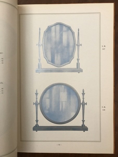 Accessori per Sale da Bagno verniciata alla nitro-cellulosa e cromati.