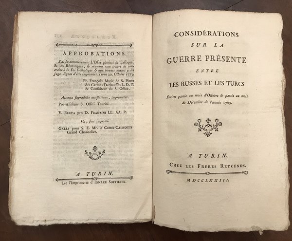 SUR QUELQUES ARTICLES DE L'ESSAI GENERAL DE TACTIQUE. Unito a: …
