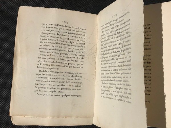 Principes du Dessin des Beaux-Arts.