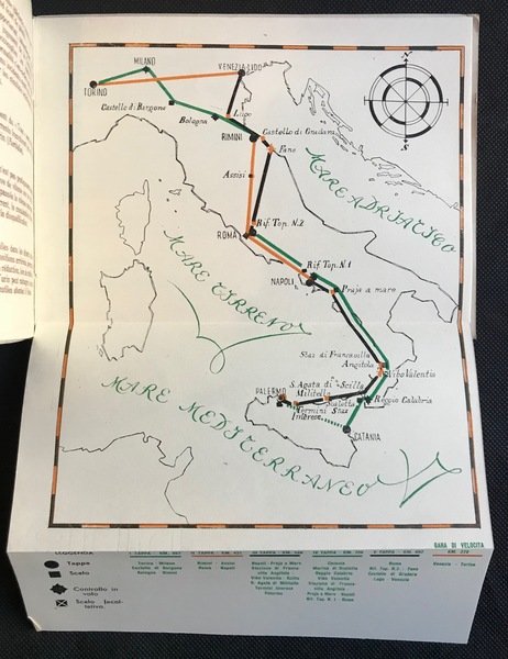 Giro Aereo d'Italia 1948 e Ruota Alata. 5 -13 giugno …
