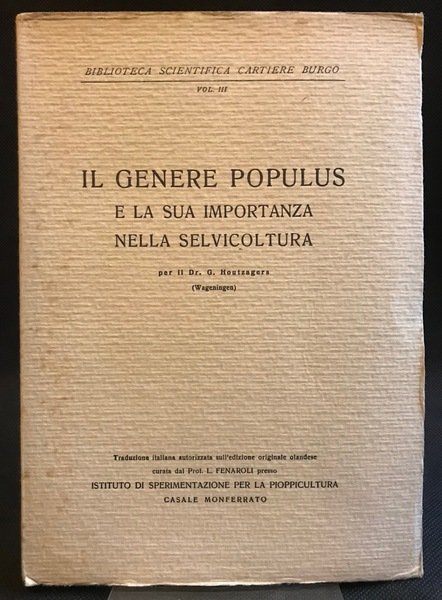Il genere Populus e la sua importanza nella selvicoltura. Biblioteca …