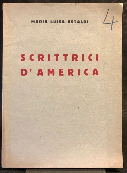 Scrittrici d'America.