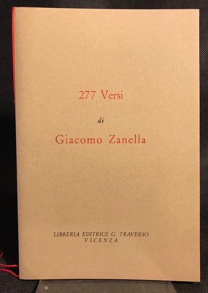 277 versi di Giacomo Zanella.