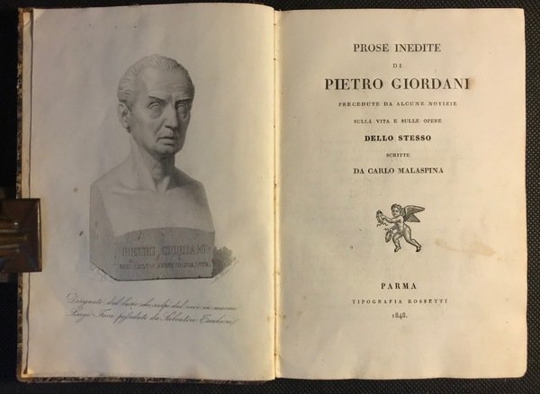 PROSE INEDITE DI PIETRO GIORDANI precedute da alcune notizie sulla …