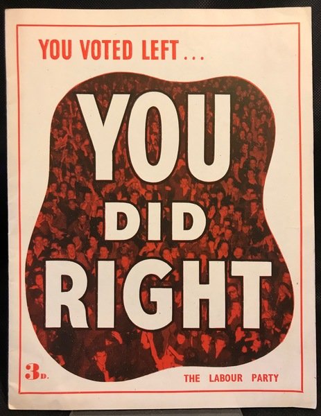 You voted left. you did right.