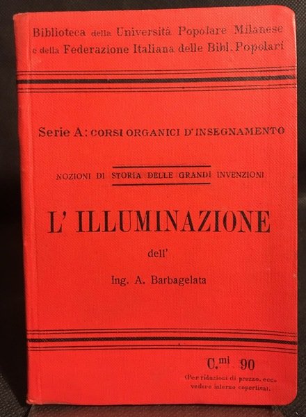 Nozioni di storia delle grandi invenzioni: L'ILLUMINAZIONE.