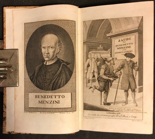 SATIRE DI BENEDETTO MENZINI CON ANNOTAZIONI & C.