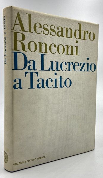 Da Lucrezio a Tacito.