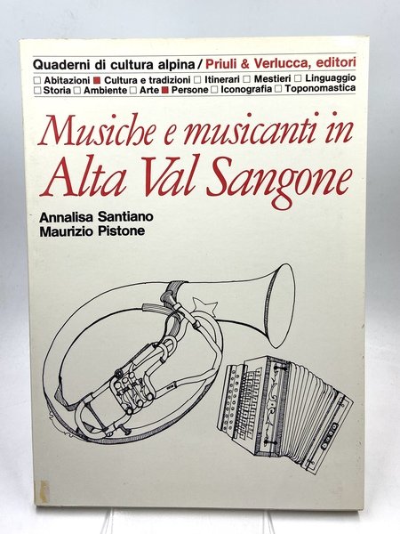 Musiche e musicanti in Alta Val Sangone. Quaderni di cultura …
