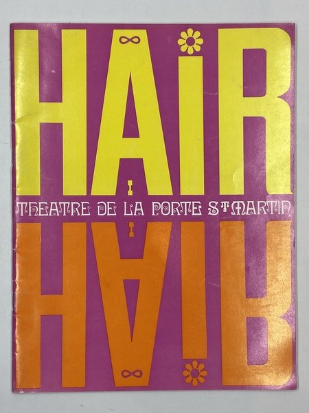 [Programma Teatrale] HAIR. THEATRE DE LA PORTE St. MARTIN.