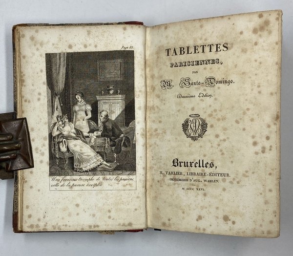 TABLETTES PARISIENNES, par M. Santo-Domingo. Deuxième Edition.