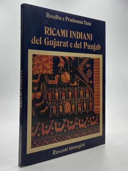 Ricami indiani del Gujarat e del Punjab.