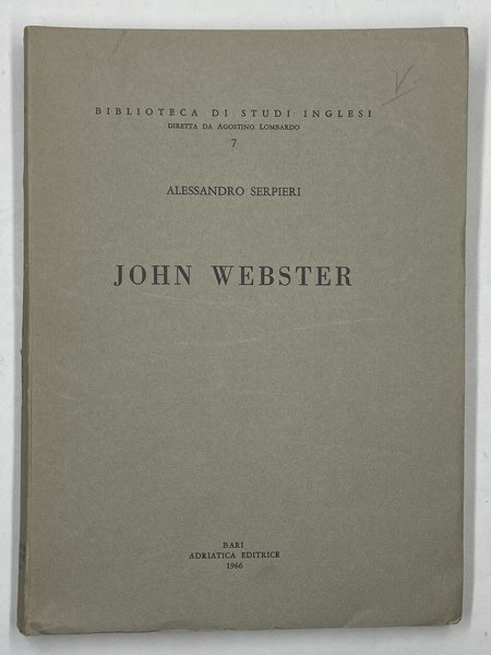 John Webster.