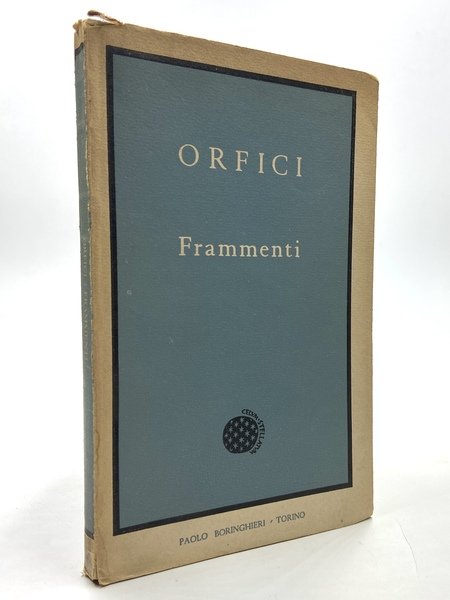 Orfici. Frammenti.