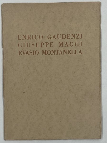 GALLERIA PESARO - MILANO. MOSTRA DELLE OPERE DI ENRICO GAUDENZI, …