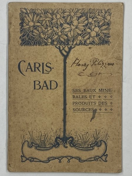CARSLABAD ses Eaux Minérales et produits des sources. Composé à la demande du Conseil Municipal par le Dr. Louis Sipöcz. Troisième édition. Traduit par le Docteur Schuman-Leclercq.