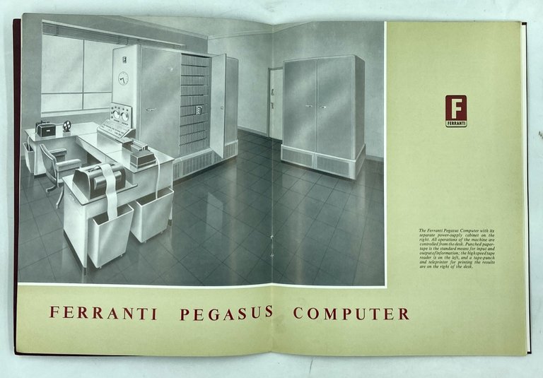 A DESCRIPTION OF THE FERRANTI PEGASUS COMPUTER. (Ferranti List DC.10 …
