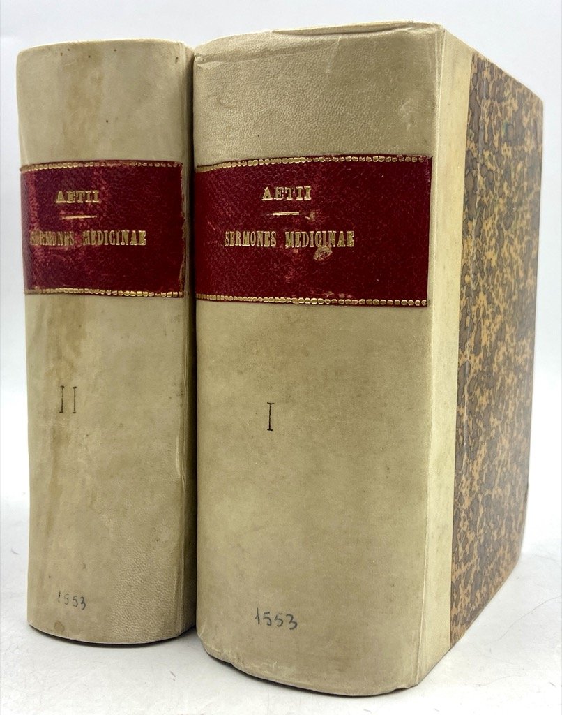 AETII MEDICI GRAECI contractae ex veteribus medicinae sermones XVI. Per …