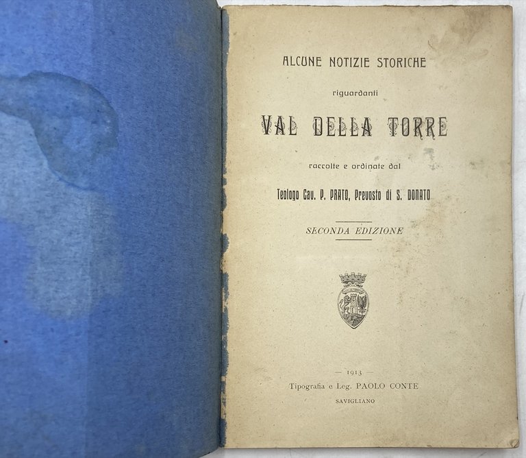 ALCUNE NOTIZIE STORICHE RIGUARDANTI VAL DELLA TORRE raccolte e ordinate … | Immagine Gallery 3