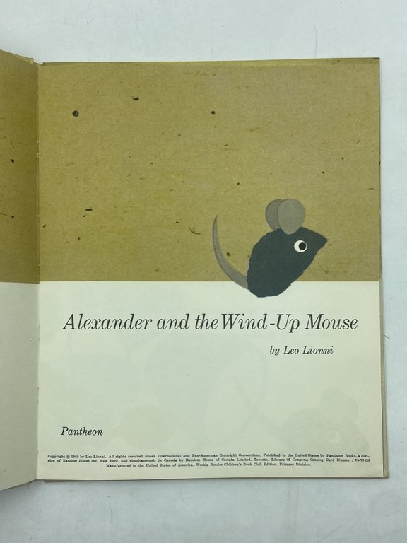 Alexander and the Wind-Up Mouse.