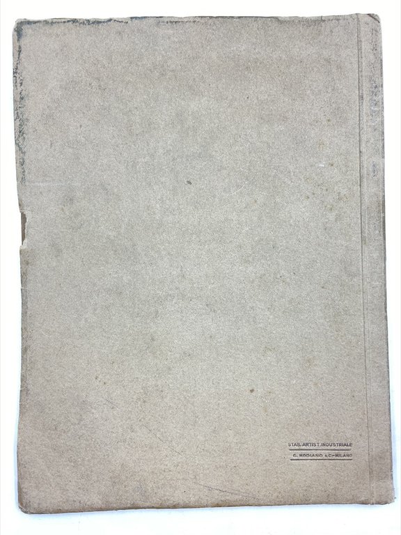 ALFREDO FERRARI MILANO. 1915. Catalogo Generale Illustrato. Articoli per Installazioni …