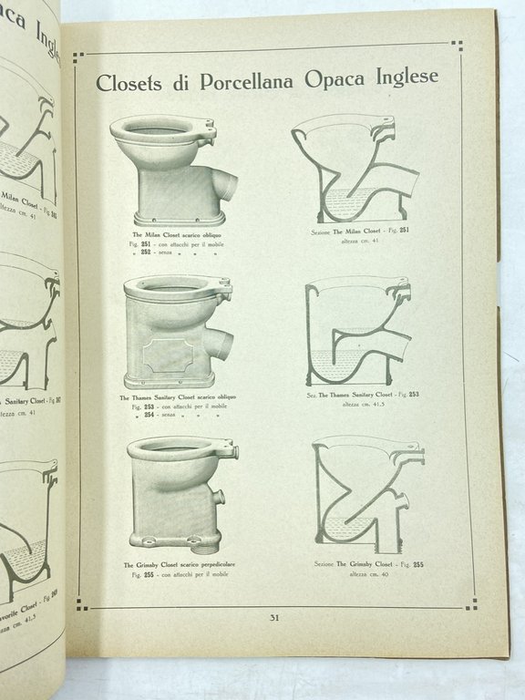 ALFREDO FERRARI MILANO. 1915. Catalogo Generale Illustrato. Articoli per Installazioni …