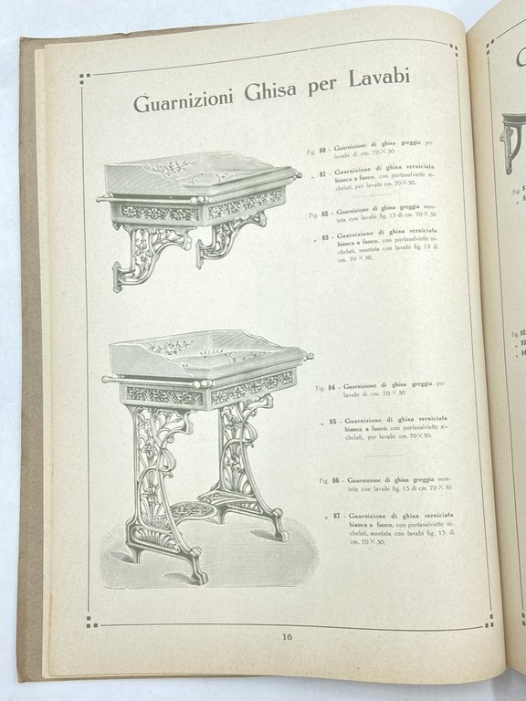 ALFREDO FERRARI MILANO. 1915. Catalogo Generale Illustrato. Articoli per Installazioni …