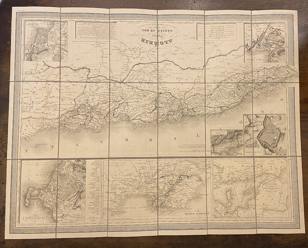 ALGÉRIE par A. H. Dufour Geographe. Deuxième Edition.