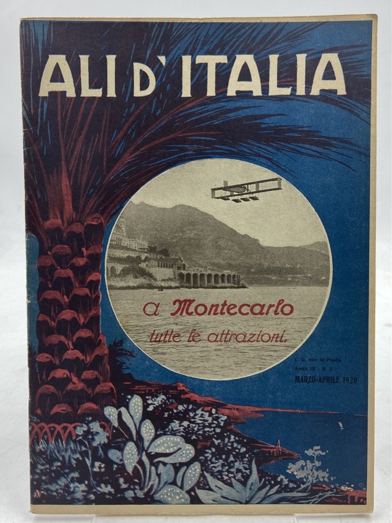 ALI D'ITALIA. Rivista della Lega Aerea Nazionale. Anno IX N. … | Immagine principale