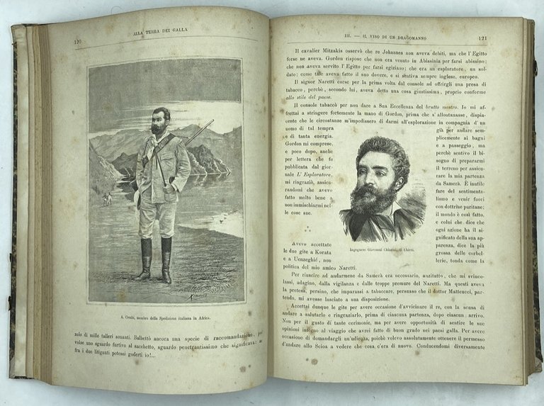 ALLA TERRA DEI GALLA. NARRAZIONE DELLA SPEDIZIONE BIANCHI IN AFRICA …
