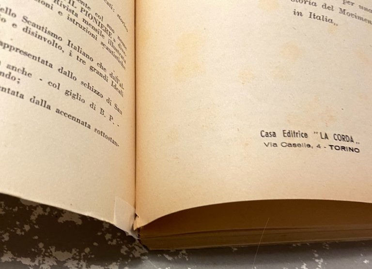 ALLE ORIGINI DEL MOVIMENTO SCAUTISTICO ITALIANO. CONTRIBUTO PER UNA ESATTA …