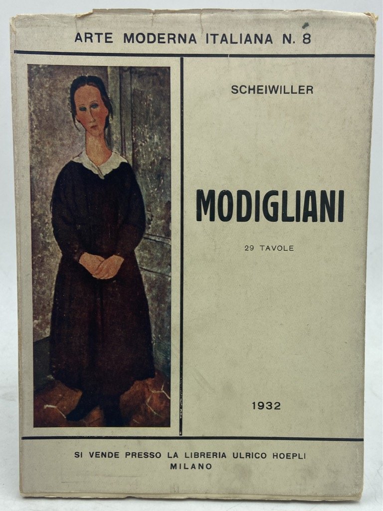 AMEDEO MODIGLIANI. Seconda Edizione. Arte Moderna Italiana N. 8. | Immagine principale