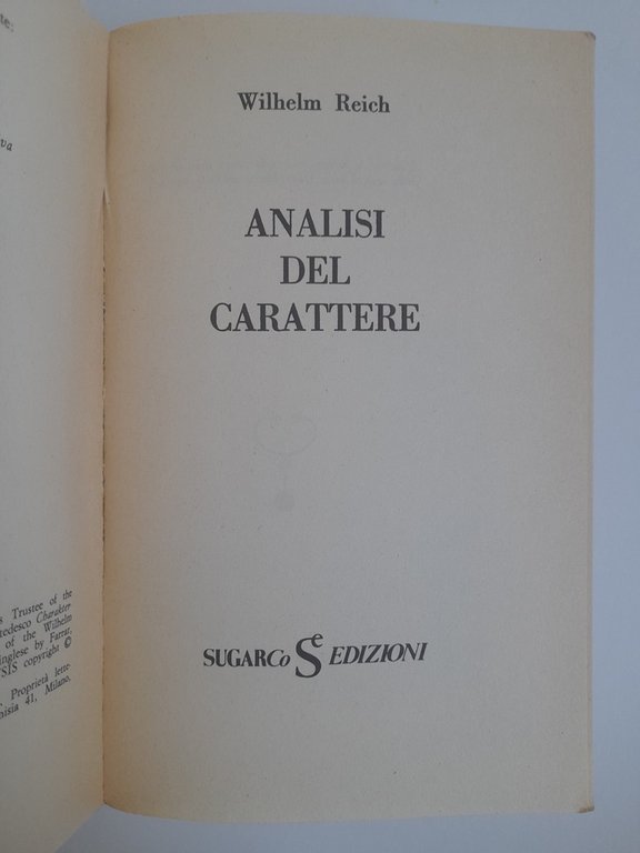 Analisi del carattere. | Immagine Gallery 2