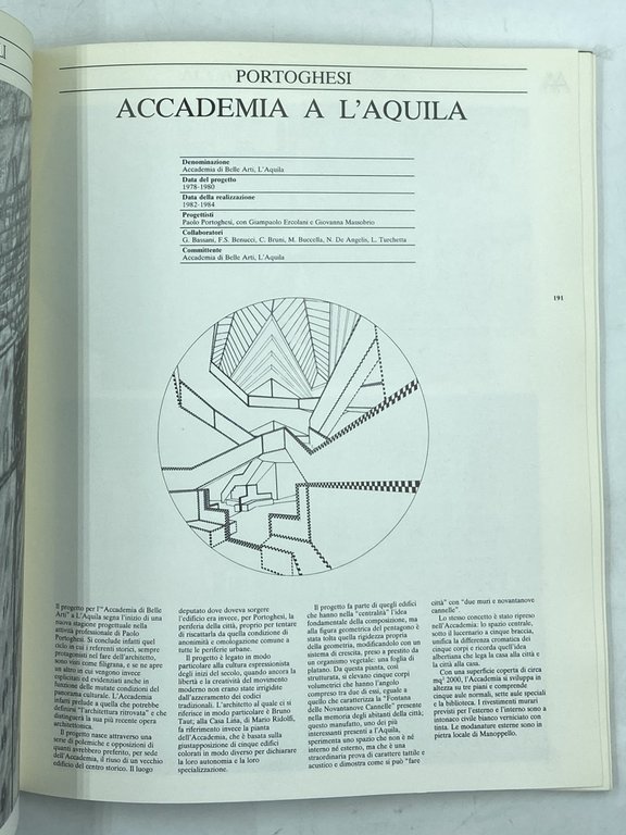 ANNALI DELL'ARCHITETTURA ITALIANA CONTEMPORANEA 1985. | Immagine Gallery 5