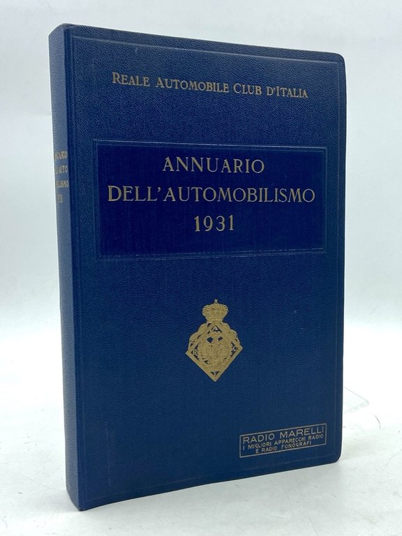 ANNUARIO DELL’AUTOMOBILISMO 1931.