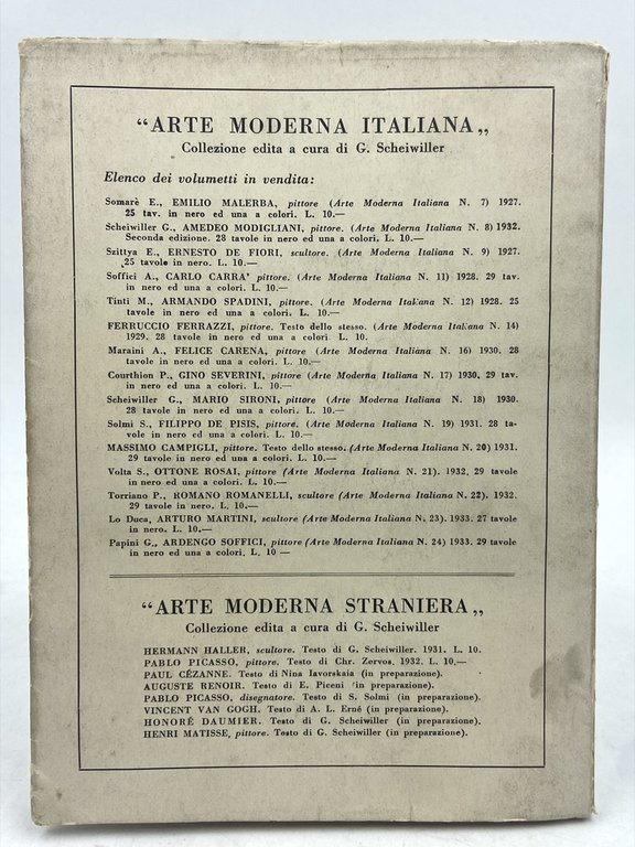 ARDENGO SOFFICI. Arte Moderna Italiana N. 24. | Immagine Gallery 2