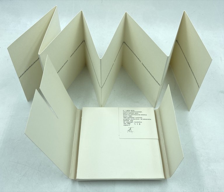 ARRIGO LORATOTINO - SANDRO DEALEXANDRIS - SITUAZIONI PSICOVERBALI. L'IN FINITO. … | Immagine Gallery 3