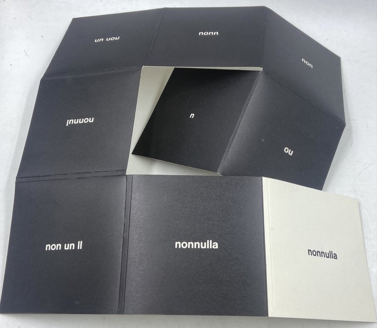 ARRIGO LORATOTINO - SANDRO DEALEXANDRIS - SITUAZIONI PSICOVERBALI. L'IN FINITO. … | Immagine Gallery 5