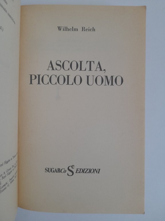 Ascolta, piccolo uomo. | Immagine Gallery 2