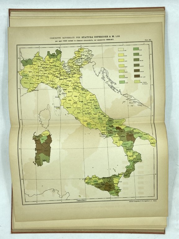 ATLANTE DI DEMOGRAFIA E GEOGRAFIA MEDICA D’ITALIA IN 78 TAVOLE …