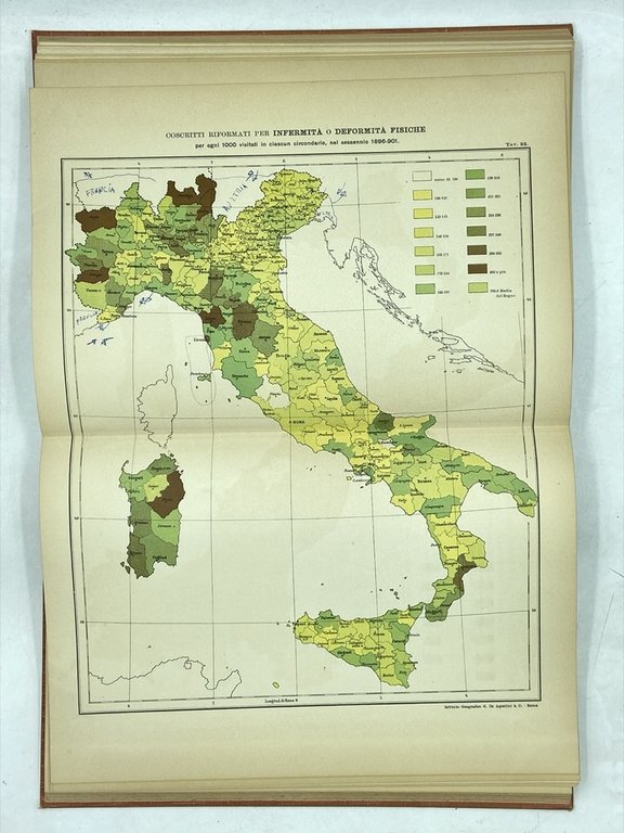 ATLANTE DI DEMOGRAFIA E GEOGRAFIA MEDICA D’ITALIA IN 78 TAVOLE …