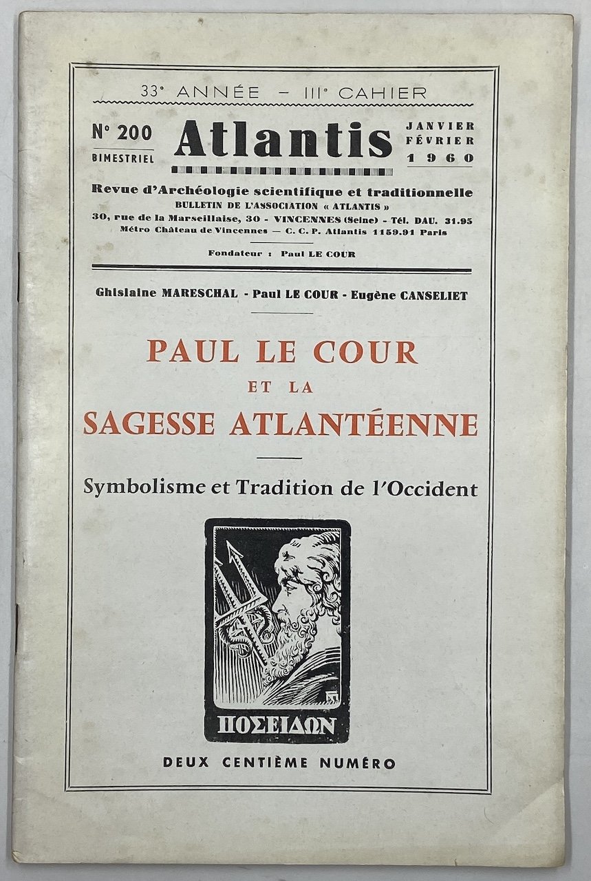ATLANTIS. Revue illustrée d’archéologie scientifique et traditionnelle. N° 200 Janvier …