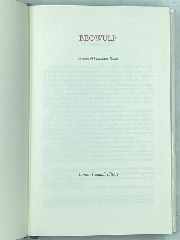 BEOWULF. | Immagine Gallery 4