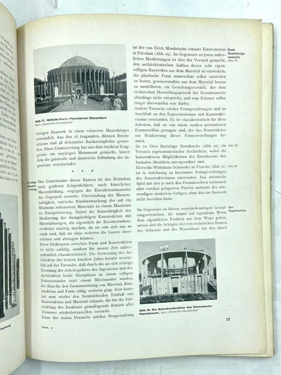 BETON ALS GESTALTER. BAUTEN IN EISENBETON UND IHRE ARCHITEKTONISCHE GESTALTUNG. …