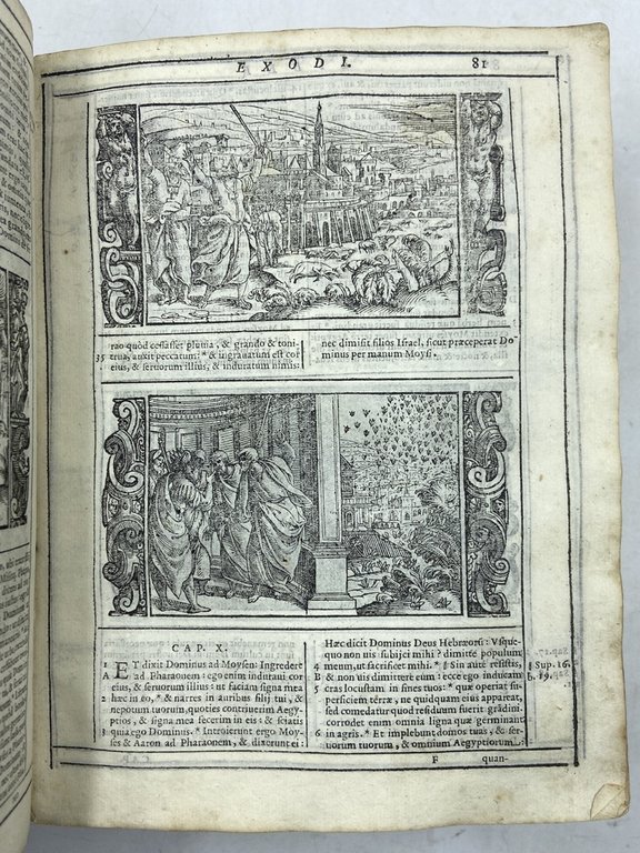 BIBLIA SACRA Vulgatae Editionis, SXTI V. PONTIFICIS MAX. JUSSU RECOGNIT, …