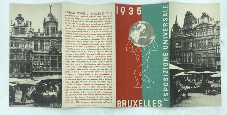BRUXELLES ESPOSIZIONE UNIVERSALE 1935. | Immagine Gallery 3