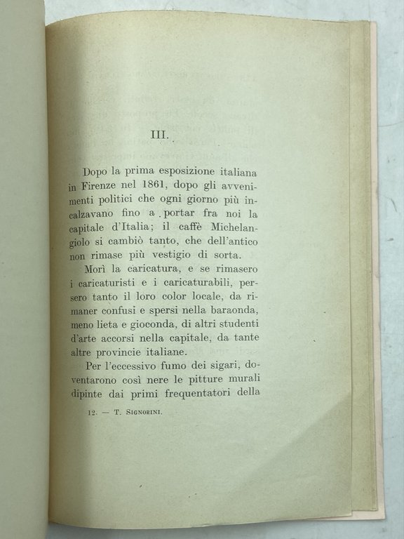 Caricaturisti e Caricaturati al Caffè Michelangiolo. | Immagine Gallery 5