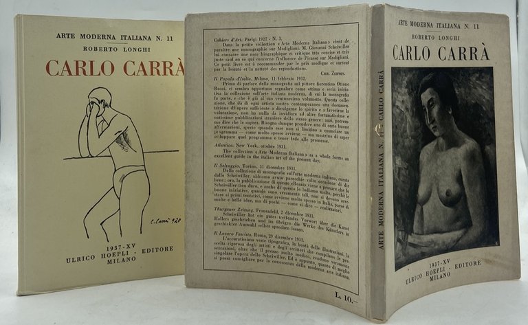 CARLO CARRÀ. Arte Moderna Italiana N. 11. | Immagine Gallery 2