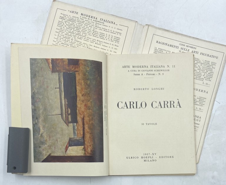 CARLO CARRÀ. Arte Moderna Italiana N. 11. | Immagine Gallery 3