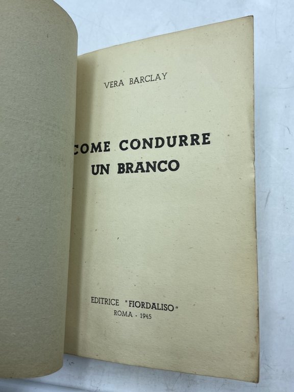 COME CONDURRE UN BRANCO. | Immagine Gallery 5
